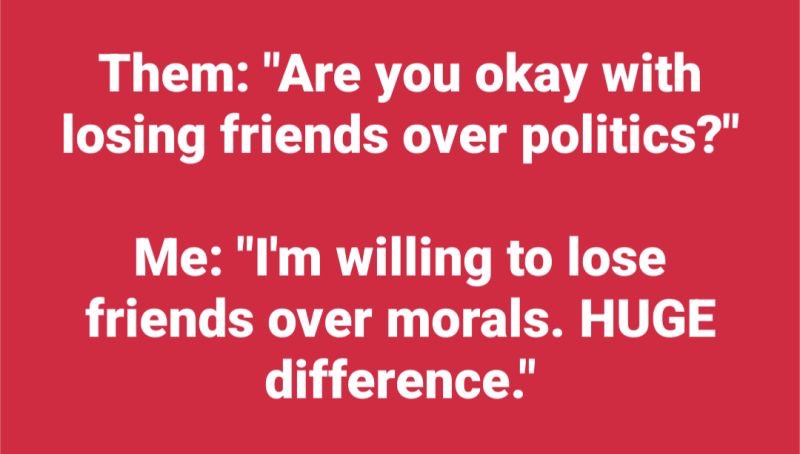 Losing Friends in the Trump Era